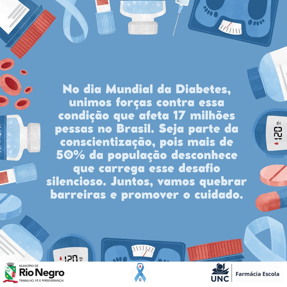 Diabetes: 14 de Novembro dia mundial de prevenção e controle